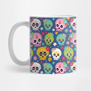 Colorful Sugar Skulls Mug